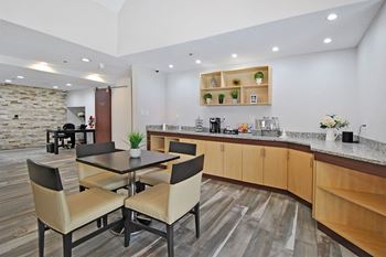 Community hub with lounge